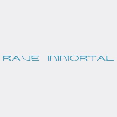 'Rave Immortal' Long Sleeve {White} Design