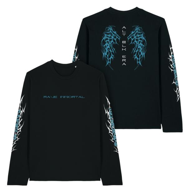'Rave Immortal' Long Sleeve {Black} Thumbnail