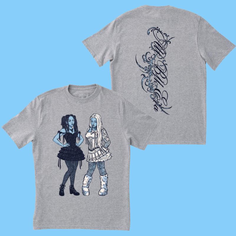 ALT BLK ERA T-shirt {Grey/White} Thumbnail